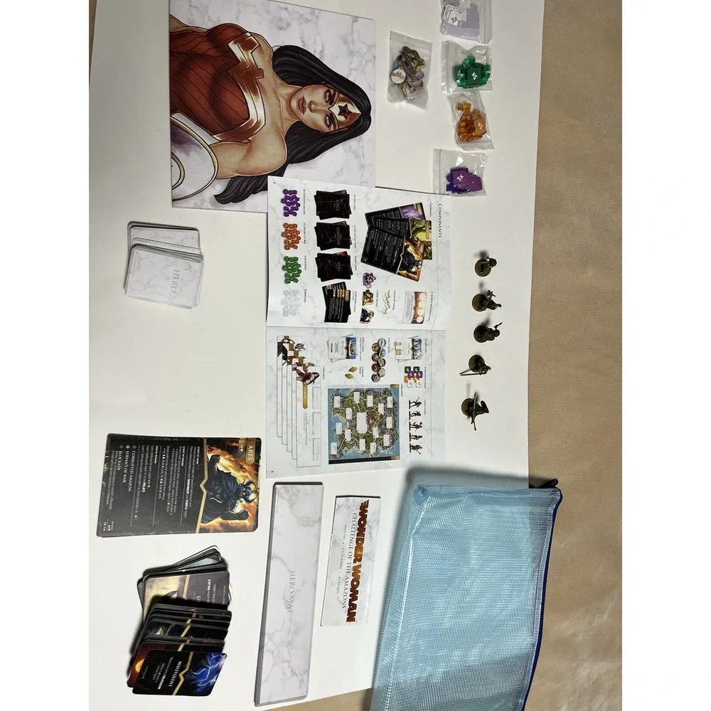 Wonder Woman Challenge‎ Of The Amazon Game No Box
